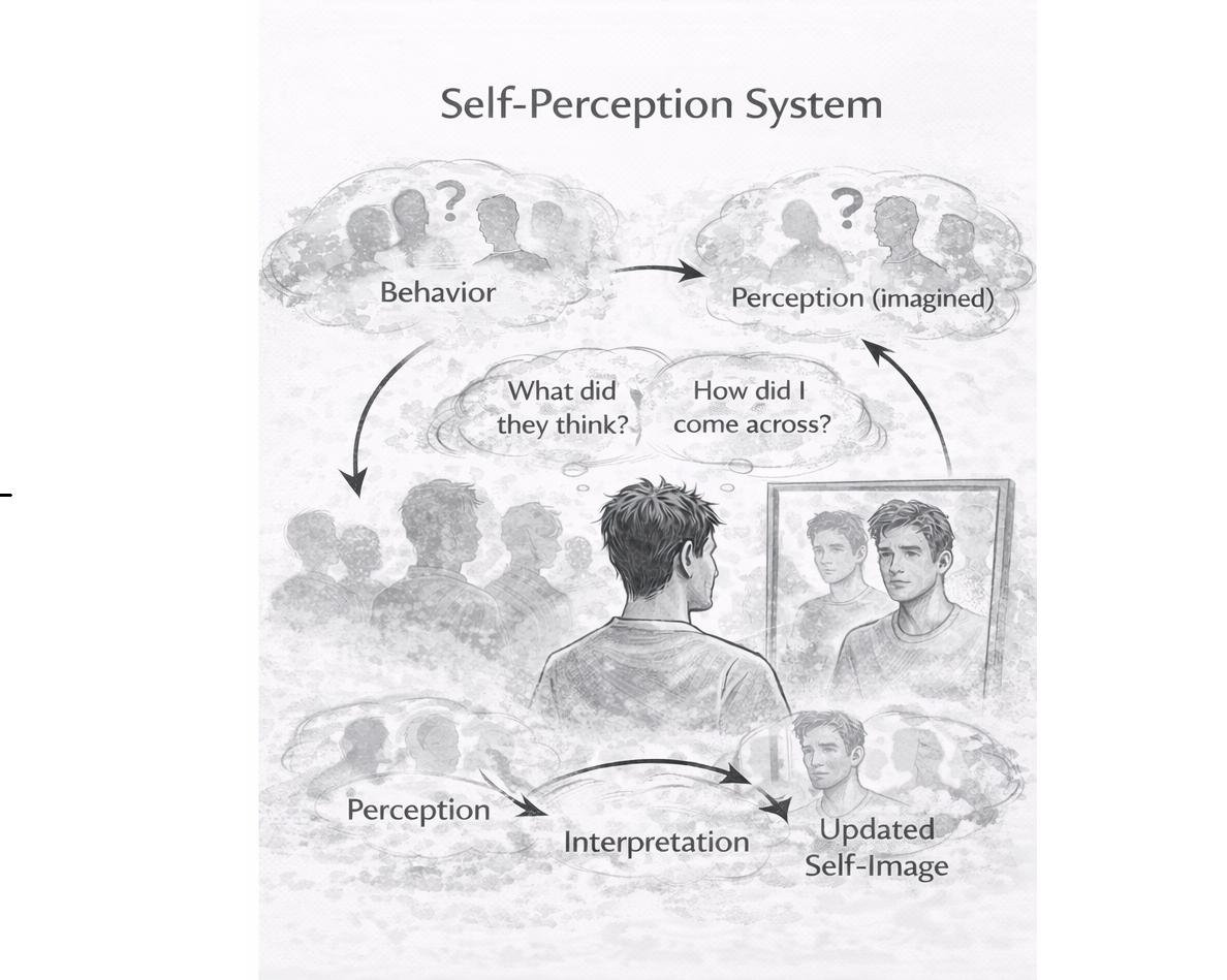 Self-perception system diagram